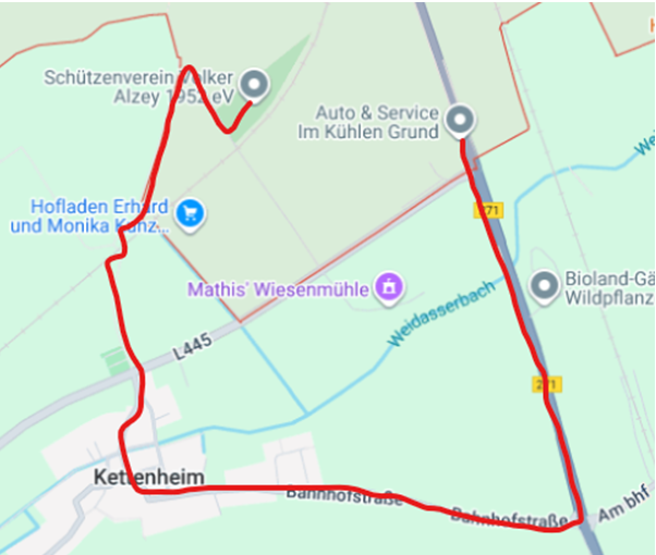 Umleitungsempfehlung